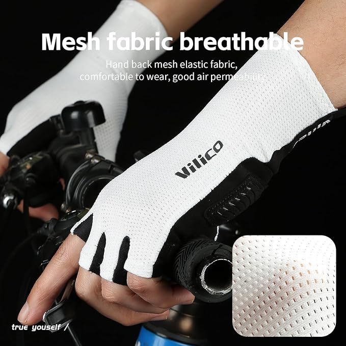 Professional Cycling Gloves – Breathable, Cushioned & Non-Slip for Cycling TJ23615