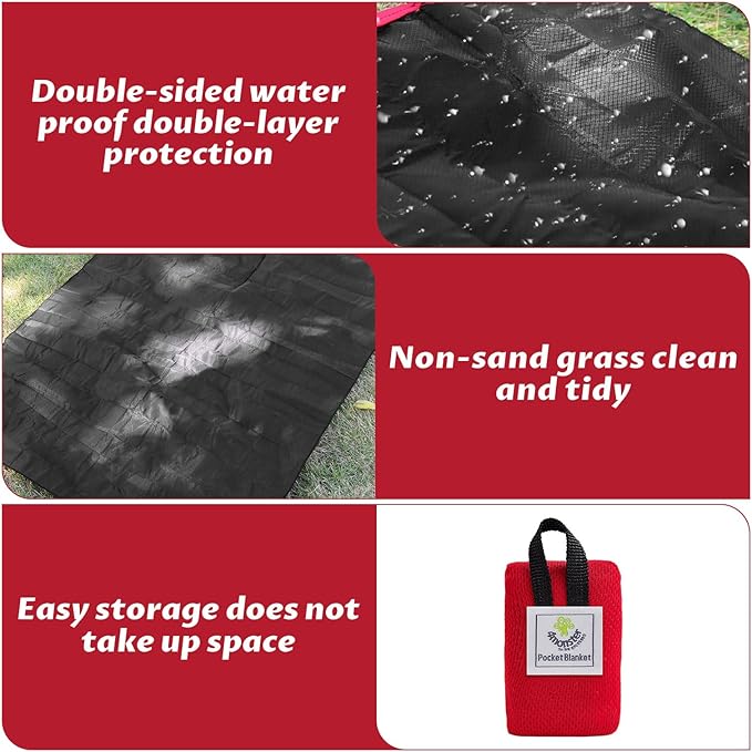 Mini Pocket Picnic Blanket – Lightweight & Waterproof