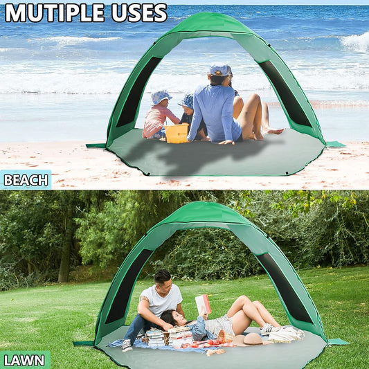 Pop Up Beach Tent – Instant Setup, UV Protection & Portable