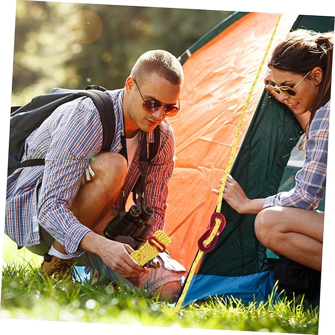 Tent Rope Roller – 4m Reflective Camping Rope