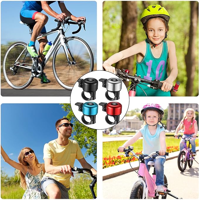 Aluminium Alloy Bicycle Bell – Loud & Clear 75dB Bike Horn CC4271