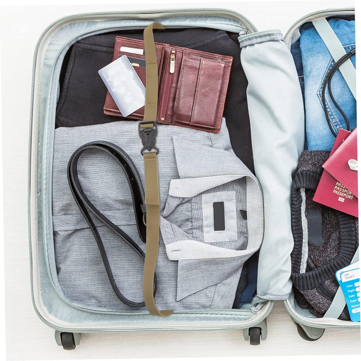 Luggage Straps – Adjustable Travel Packing Straps