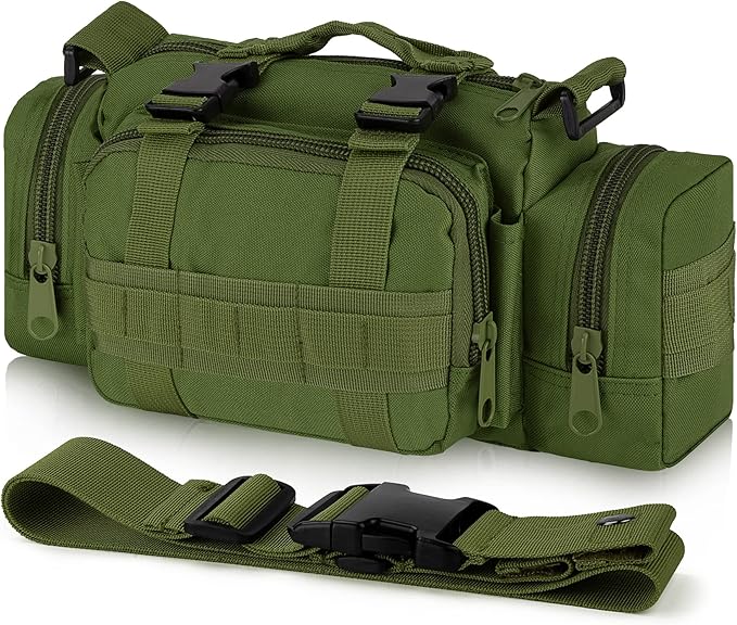 DSLR Camera Sling Bag - Waterproof Tactical Outdoor Waist / Shoulder Bag BL9011