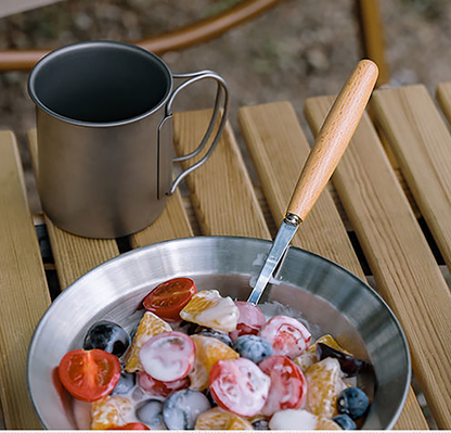Ecotrek Stainless Steel Flatware Cutlery Set for Outdoor Dining (14 pcs) No LSJK0011