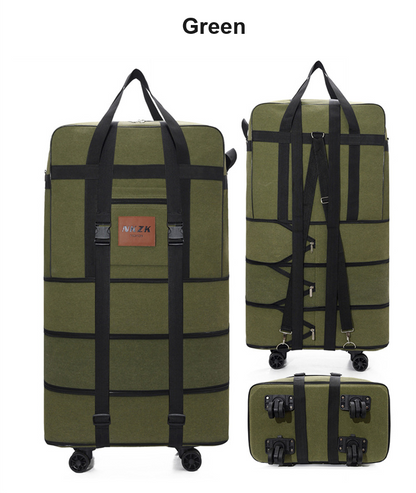 Ecotrek 158L Expandable Luggage Bag – Foldable Rolling Travel Bag XCMF1183
