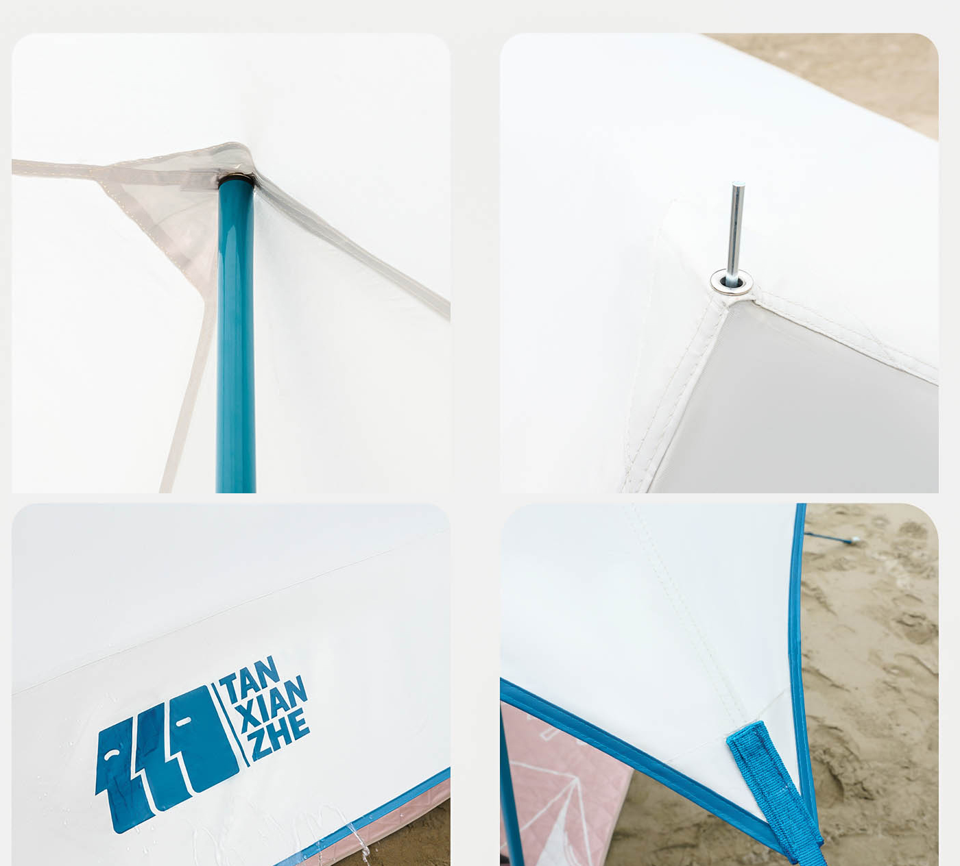 Canopy Tent – Ultra-Lightweight Outdoor Camping Shade with Silver Coating