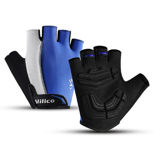 Outdoor Cycling Gloves – Breathable Half-Finger Sun Protection Gloves TJ6401