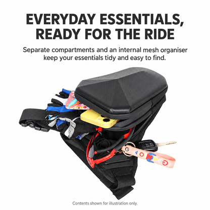 Motorcycle Hard-Shell Thigh Bag – BQF131510