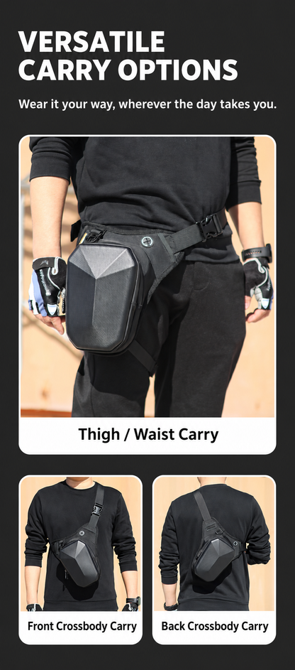 Motorcycle Hard-Shell Thigh Bag – BQF131510
