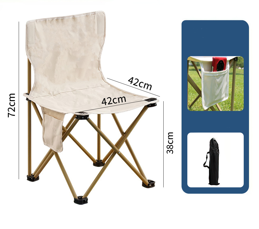 Ultralight Portable Folding Chair – For Camping, Fishing & Picnics