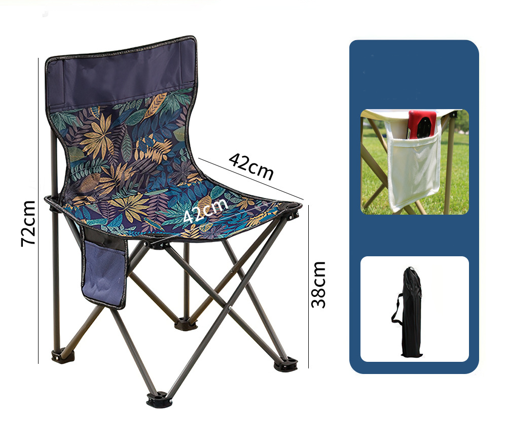 Ultralight Portable Folding Chair – For Camping, Fishing & Picnics