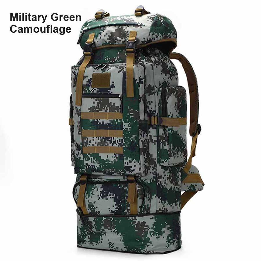 100L Hiking and Camping Backpack – Large Capacity Outdoor Travel Bag