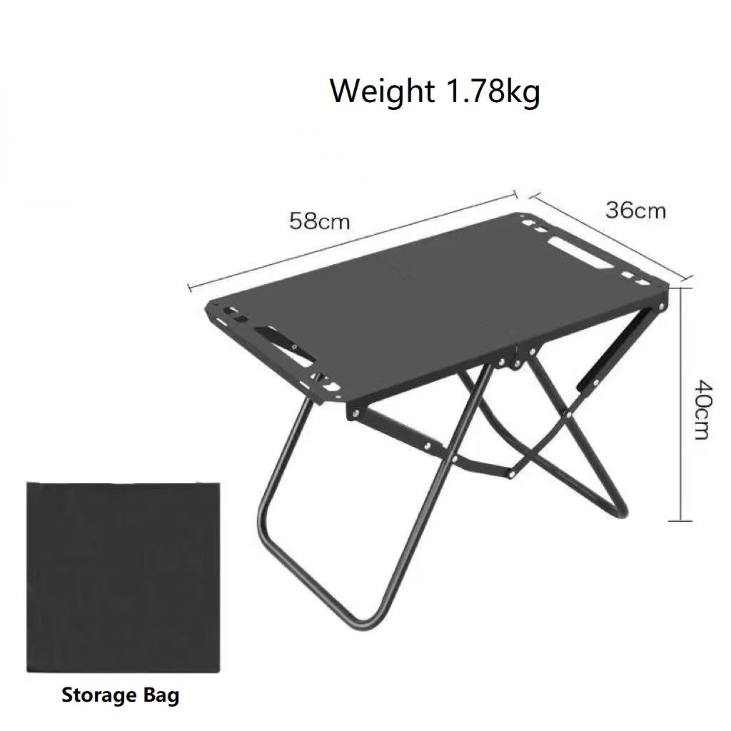 ECOTREK Modular Folding Camping Table – 58cm Portable Outdoor Table ZF10311