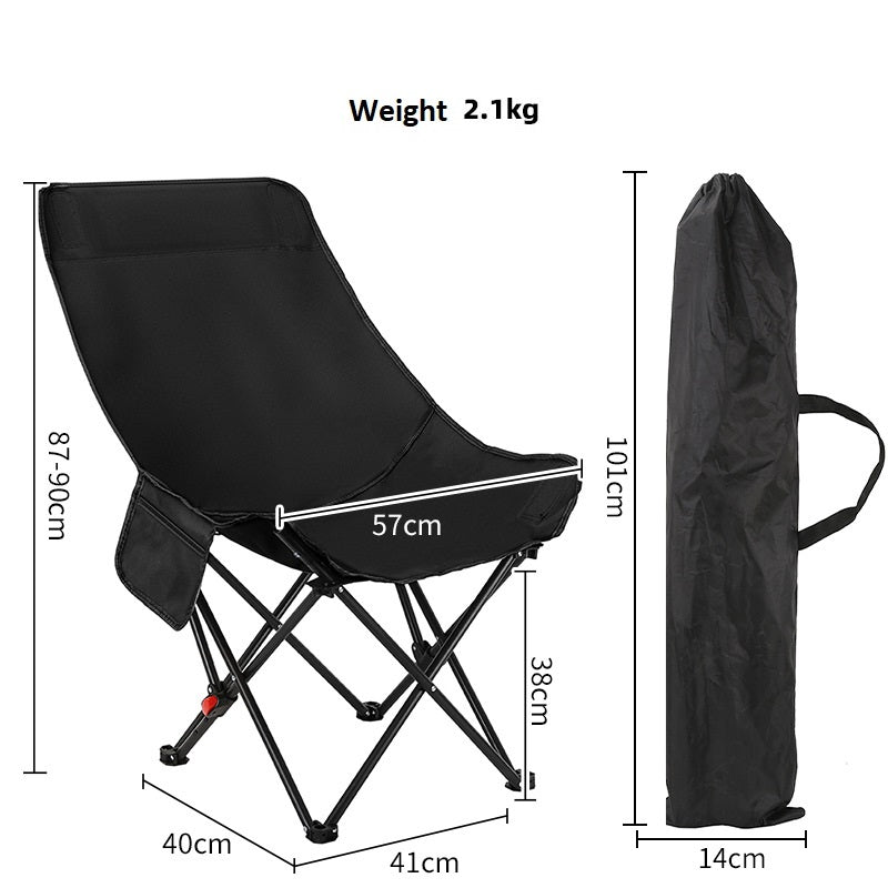 ECOTREK Three-Position Portable Folding Outdoor Chair