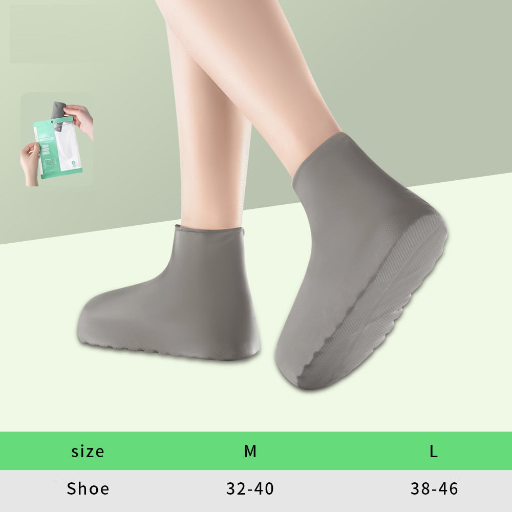 Waterproof Silicone Shoe Covers – Reusable Anti-Slip Rain Boot Protectors (1 Pair)