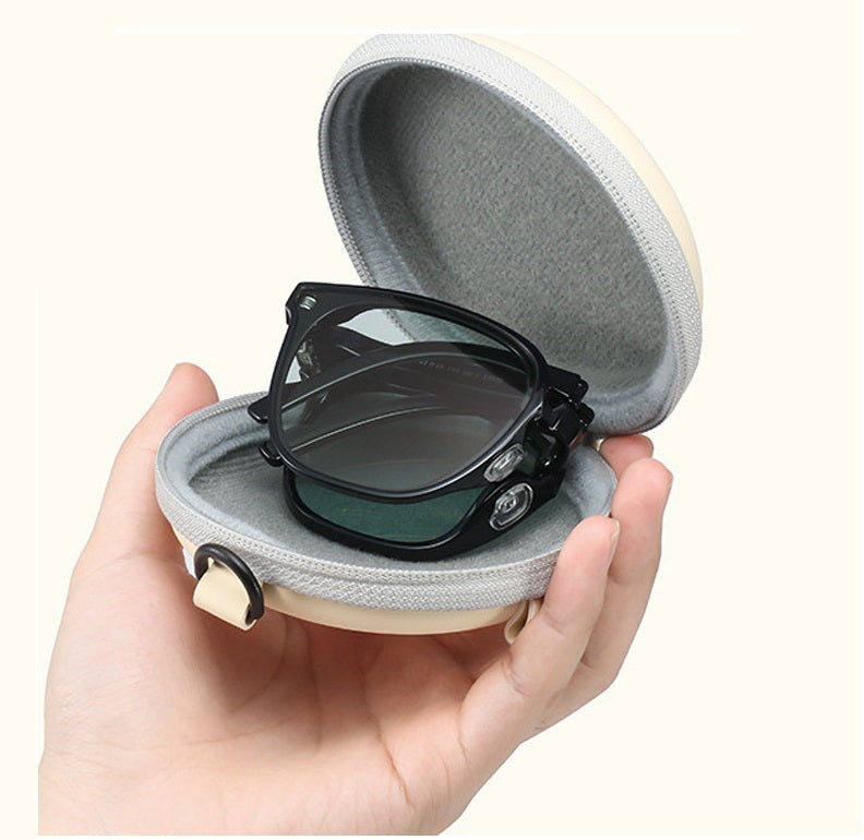Ecotrek Polarised Folding Square Sunglasses – UV380 Lightweight Travel Shades LX17-21