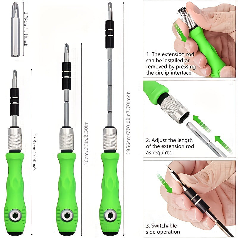 32-in-1 Magnetic Precision Screwdriver Set HCX71403