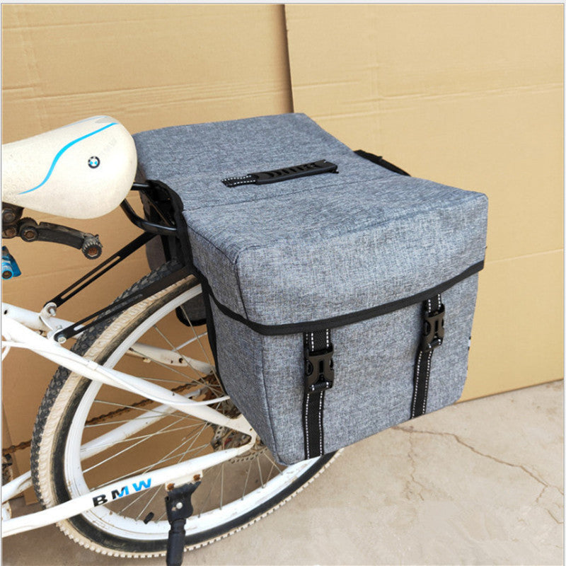 Bicycle Panniers with Reflective Safety Trim – 25L | Mountain, Road & Electric Bike JS6019