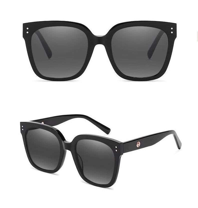 ECOTREK Polarised Square Sunglasses UV400 – Retro Fashion Shades for Women LX06