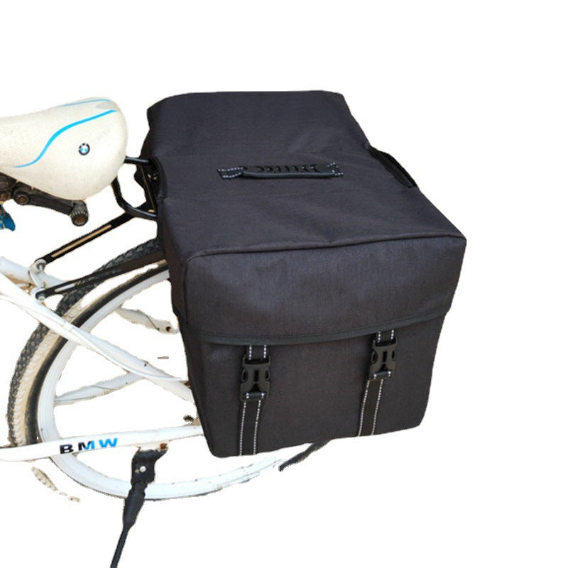 Bicycle Panniers with Reflective Safety Trim – 25L | Mountain, Road & Electric Bike JS6019