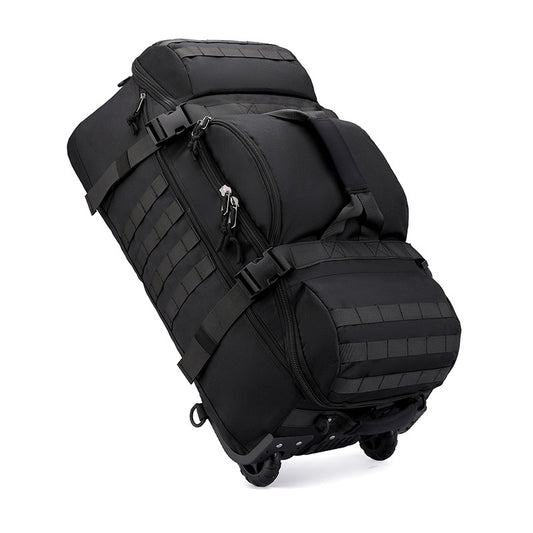 80L Travel Duffel Backpack | Foldable Convertible Holdall with Hidden Straps CP7286