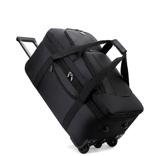 Expandable Rolling Checked-In Duffle Bag with Wheels