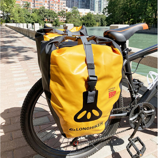Ecotrek Bicycle Side Pannier Bag – Large Capacity Waterproof Rear Bag YJ5161