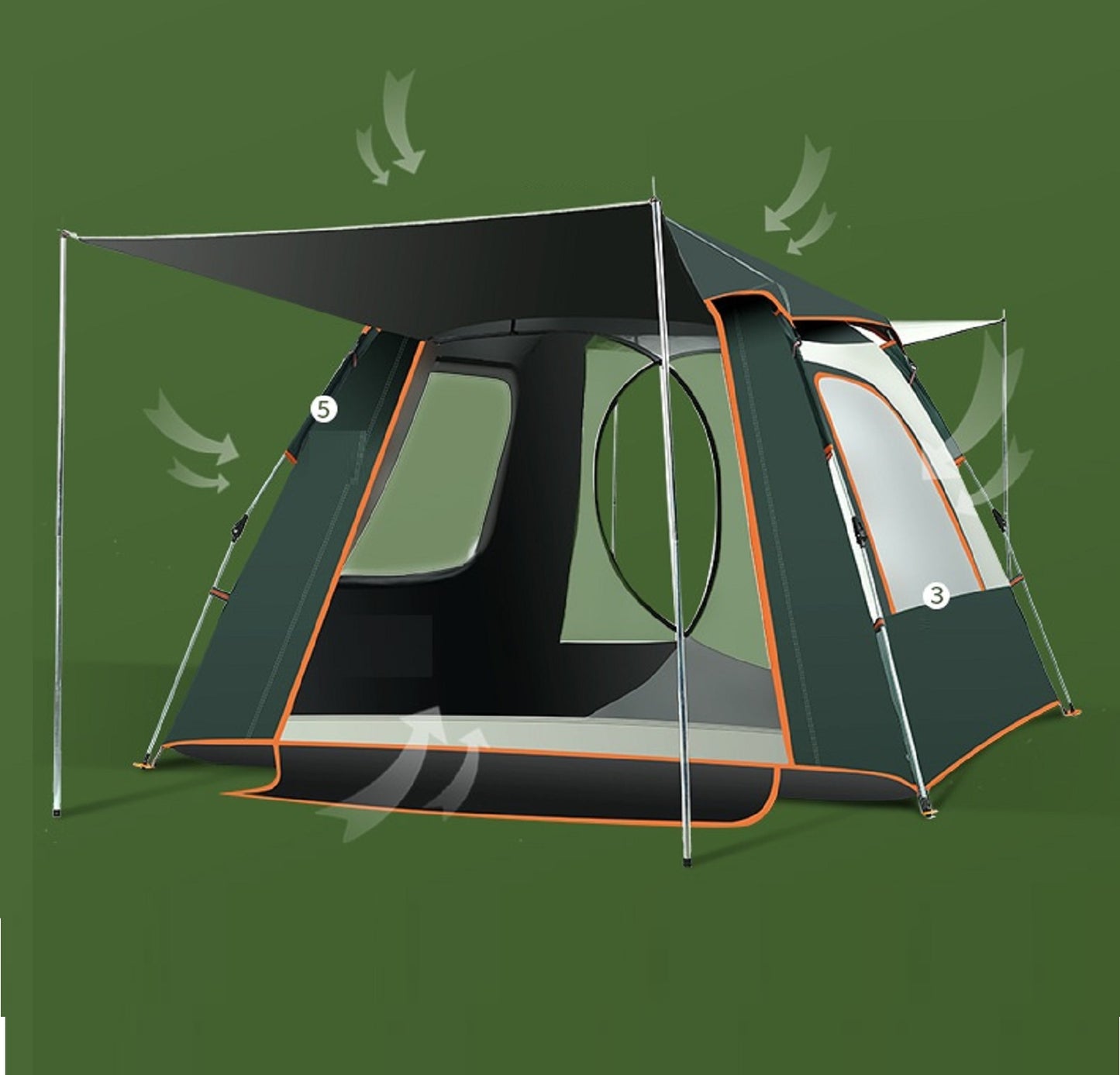 Family Tent – Lightweight & Easy to Set Up
