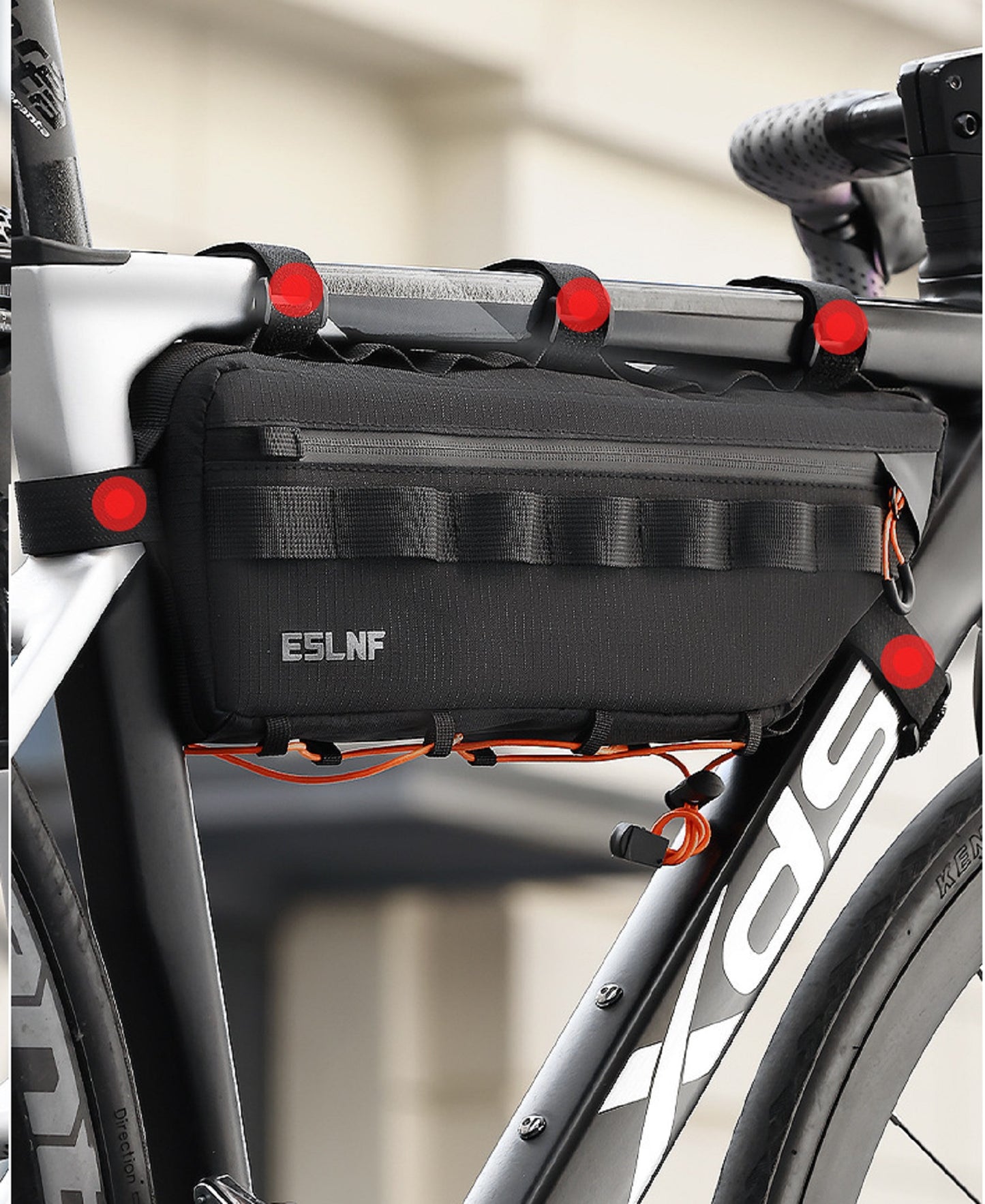 Bike Triangle Frame Bag – Large Capacity Waterproof Cycling Bag QX12501