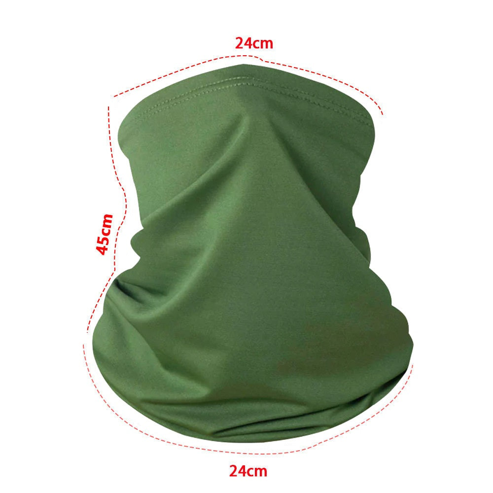Ice Silk Cooling Face Cover Bandana & Neck Gaiter –  HX5401