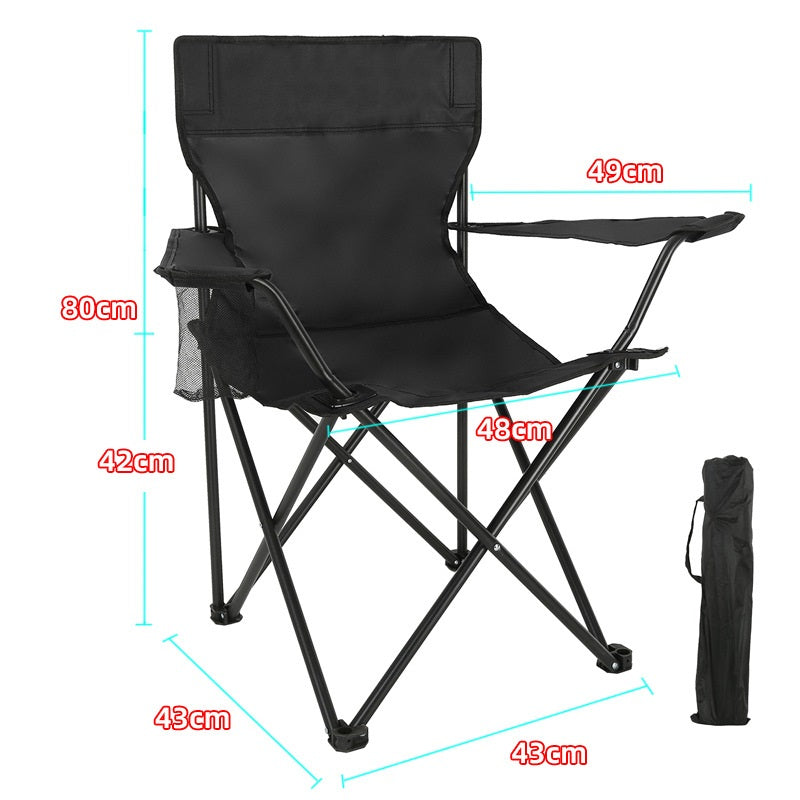 ECOTREK Lightweight Folding Camping Chair with Cup Holder