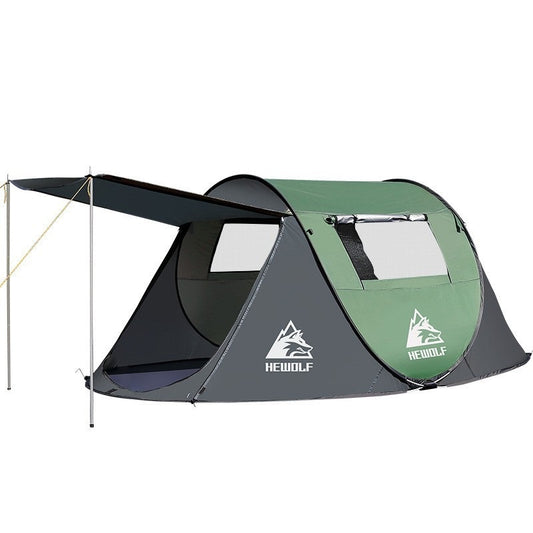 Boat-Shaped Pop-Up Camping Tent Large 260(L) x 150 (W) x 105(H)cm