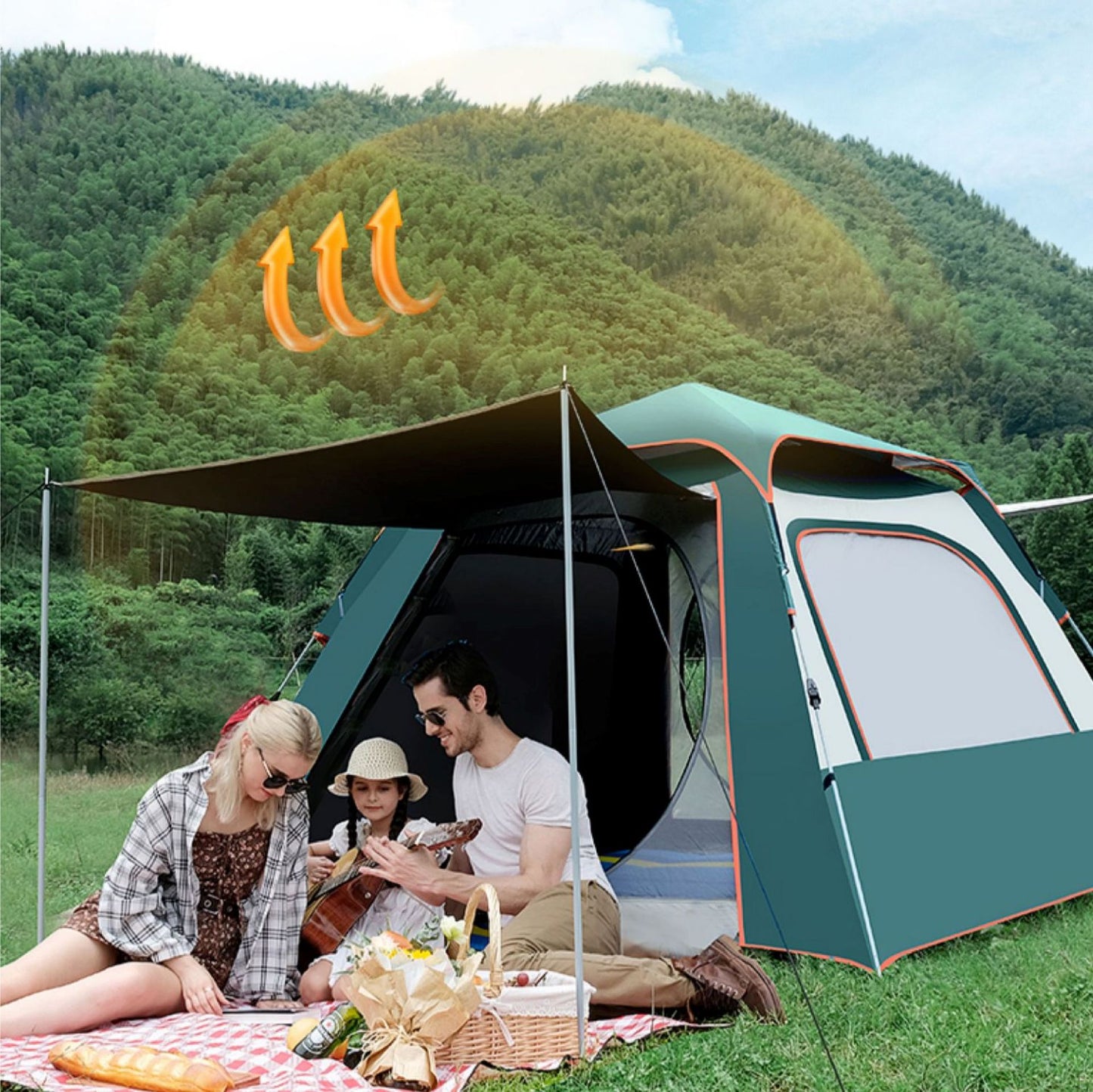 Family Tent – Lightweight & Easy to Set Up