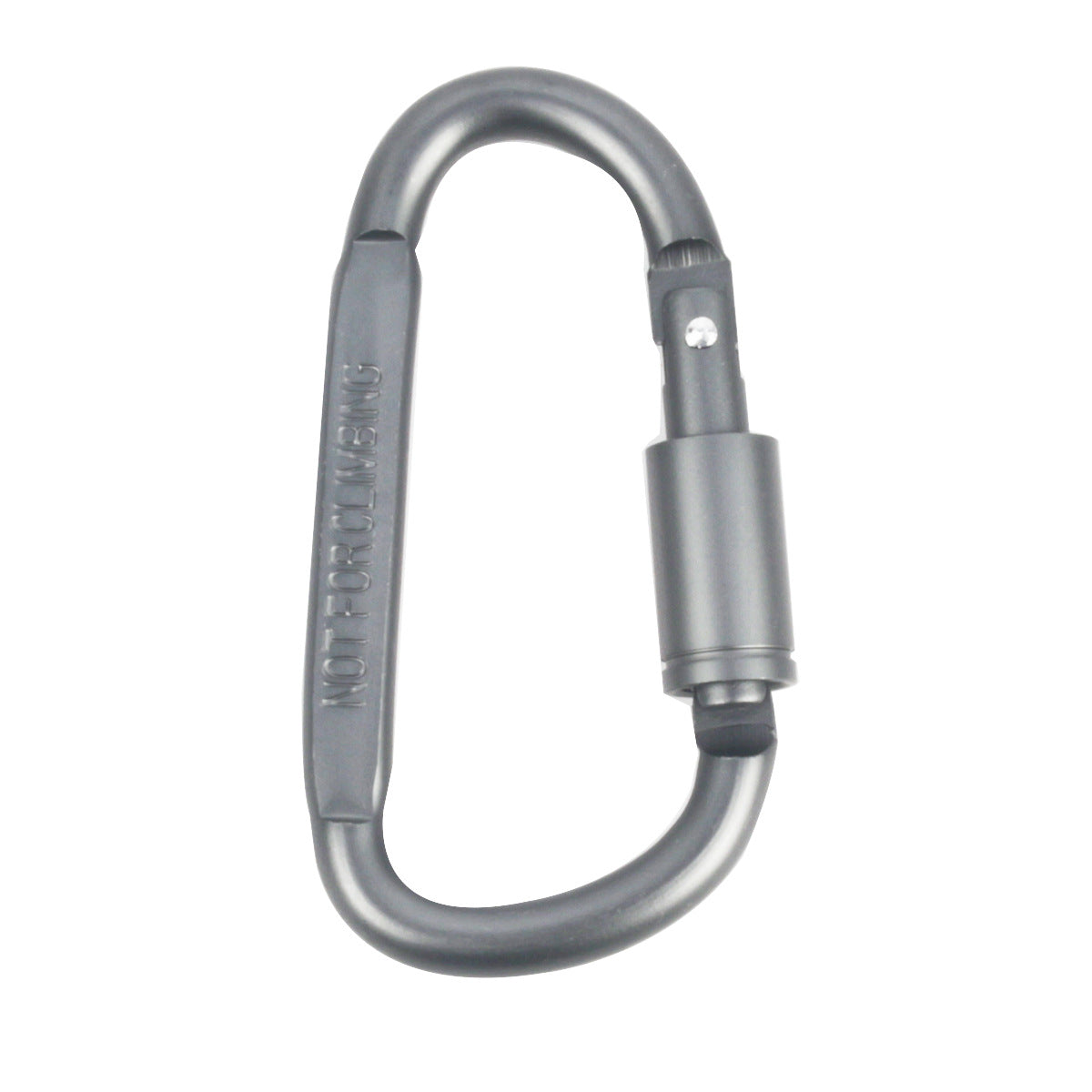 Heavy Duty D-Shaped Aluminium Carabiner Hooks
