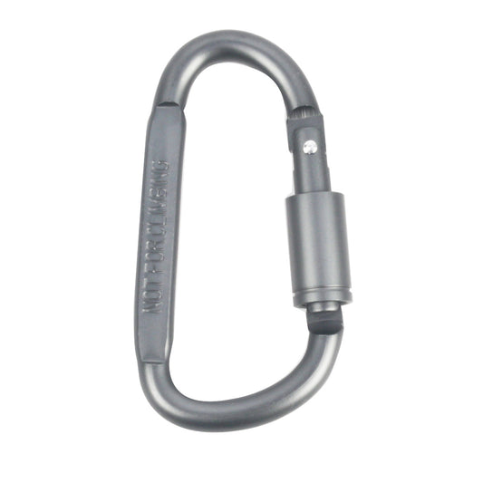Heavy Duty D-Shaped Aluminium Carabiner Hooks