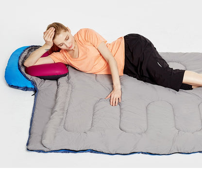 4-Season Adults Envelope Camping Sleeping Bag – Compact & Lightweight DYLF61327