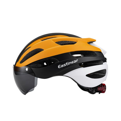 Ecotrek Adult Bicycle Helmet – Adjustable Cycling Helmet with Removable Goggles HT53107