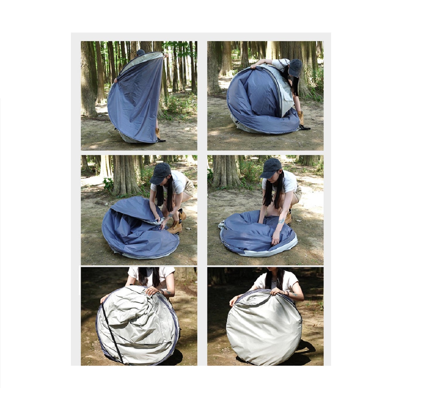Portable Instant Pop-Up Boat-Shaped Tent