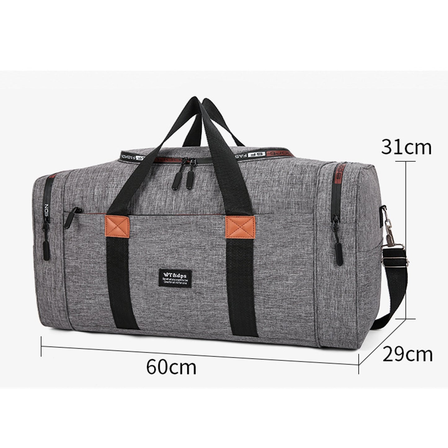 Travel Garment Duffel Bag – Carry-On Weekender & Business Travel Bag ZS18202