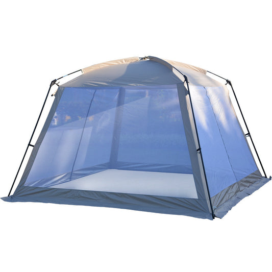 Anti-Mosquito Awning Canopy – Mesh Screen Portable Beach & Camping Tent