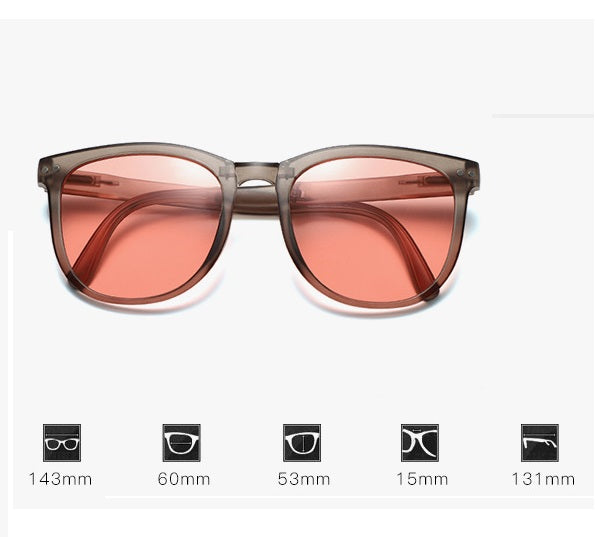 Ecotrek Polarised Folding Square Sunglasses – UV Protection Foldable LX15-22