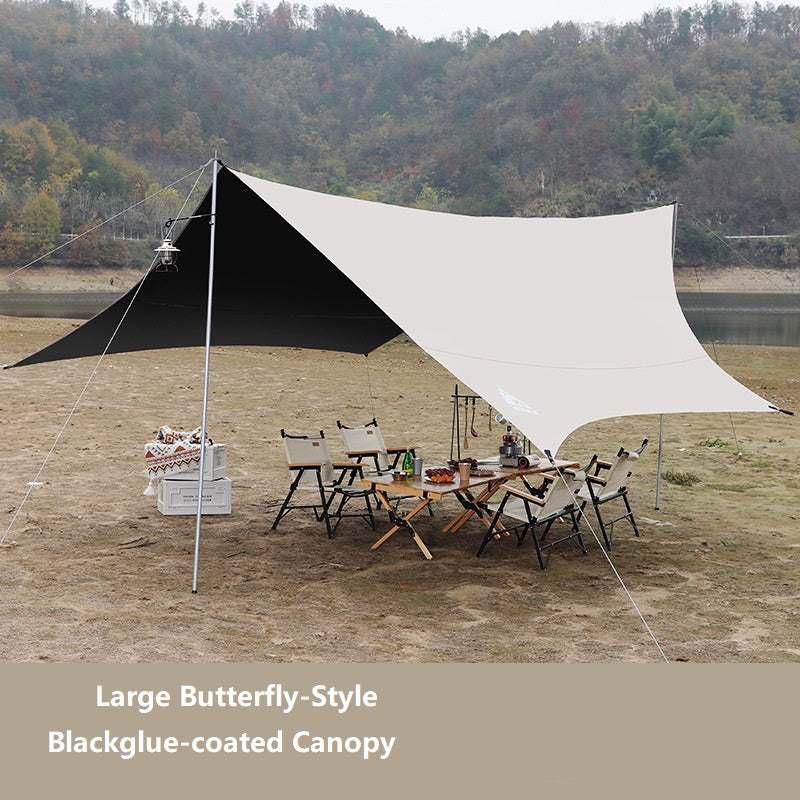 Large Butterfly-Style Blackout Canopy – Waterproof & Portable