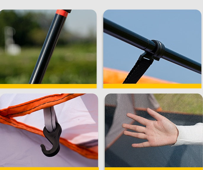 Large Family Tent – Three Rooms, Waterproof