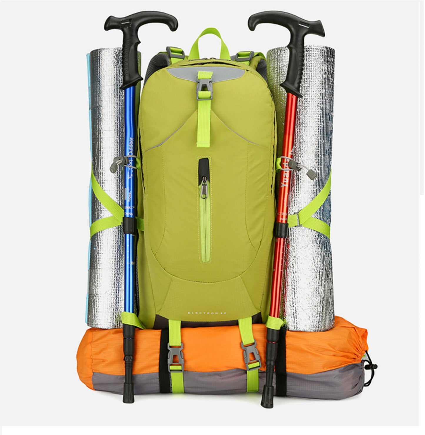 ECOTREK 40L Hiking Backpack – Waterproof Camping, Travel & School Camp Backpack RB3011