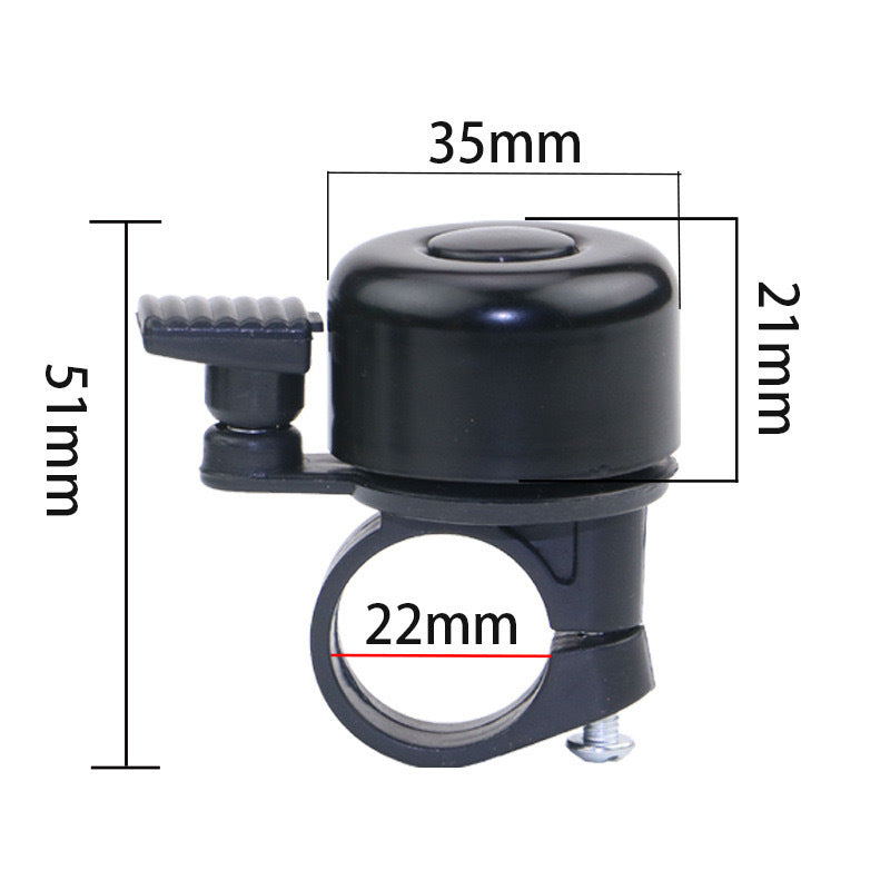 Aluminium Alloy Bicycle Bell – Loud & Clear 75dB Bike Horn CC4271