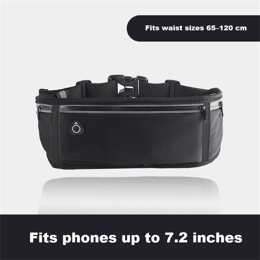 Running Belt – Waterproof, Adjustable, Elastic Strap, Sweatproof Waist