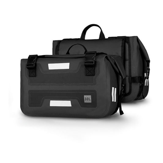 Ecotrek Motorcycle Saddlebags – Double Side Saddle Bag, 60L Waterproof Pannier BQF1308