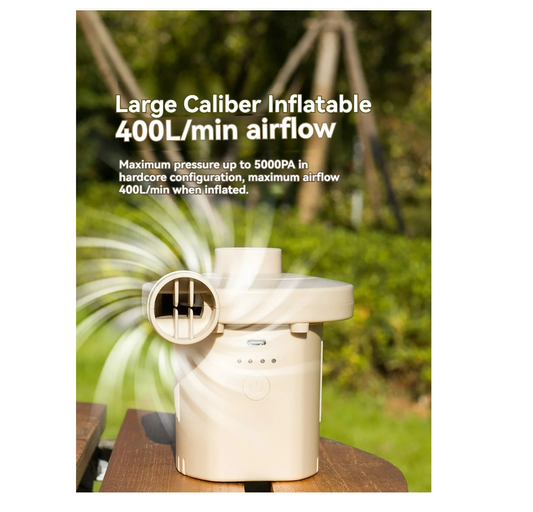 Portable Rechargeable Air Pump – High Power, Dual Function (Inflate & Deflate)