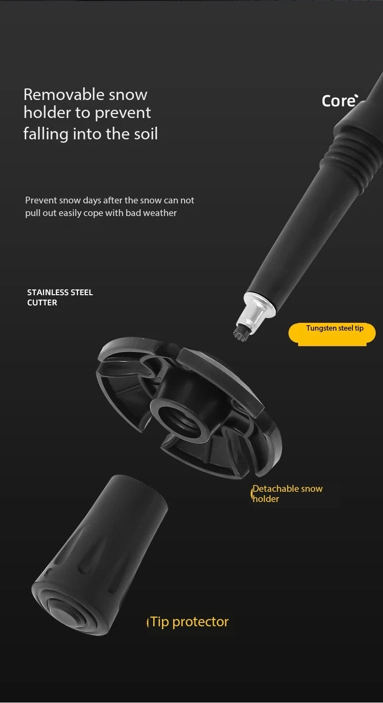 Hiking Poles Foldable 110–135 cm – 7075 Aluminium Trekking Poles