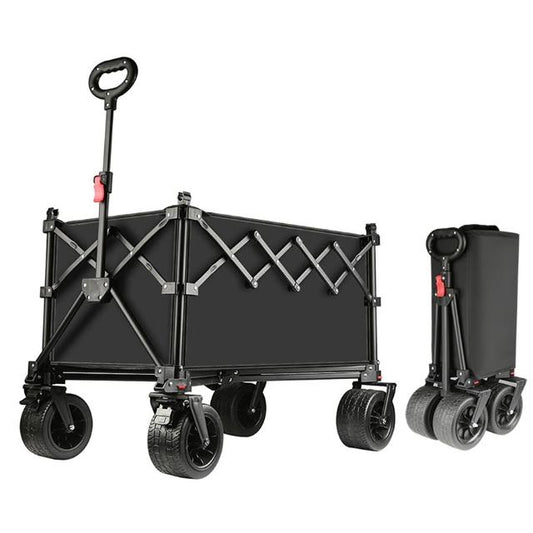 Foldable All-Terrain Wagon Cart 300L Heavy Duty Beach Cart XY1102